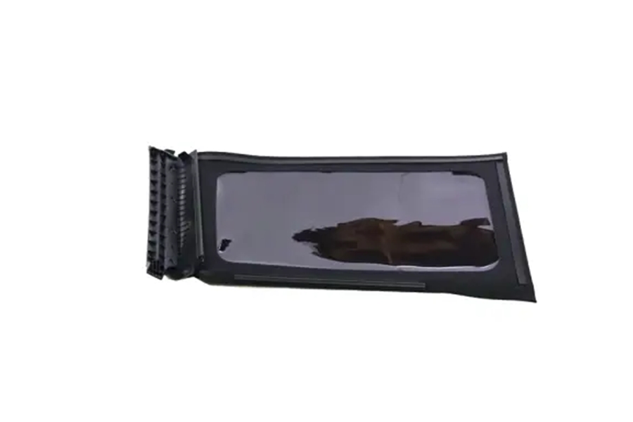 Mopar Tinted Soft Top Window, Passenger Side - Black Twill - JL 4dr