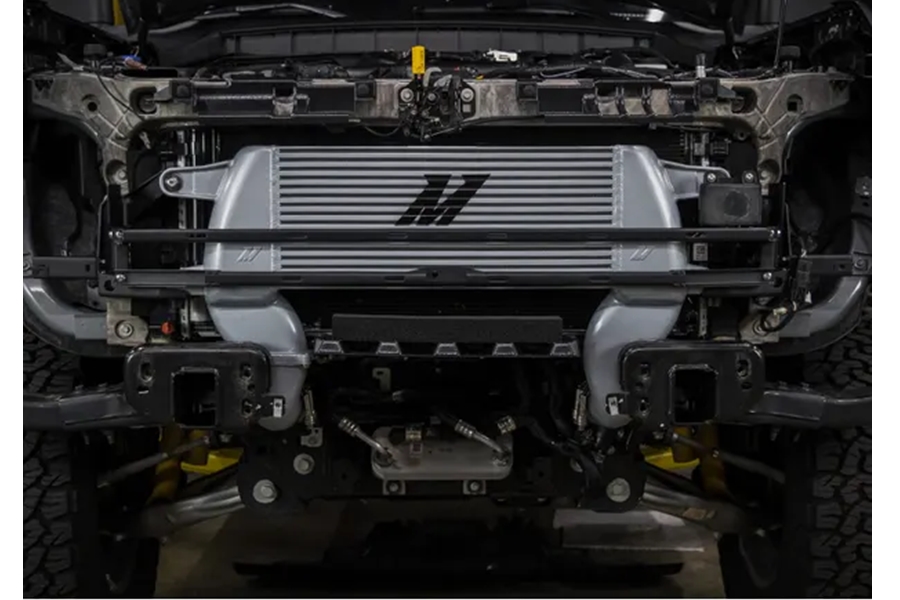 Mishimoto High Mount Intercooler Kit - Silver/Polished - Bronco 2021+ 2.3L