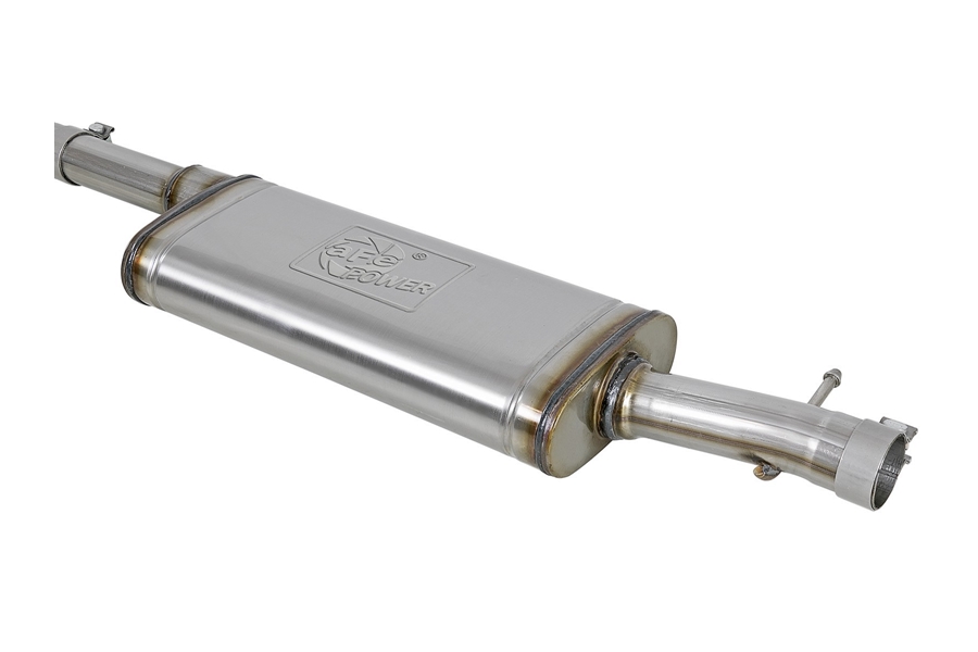 aFe POWER Rebel Series 2.5in Cat-Back Exhaust System w/ Polished Tip  - JK 4DR