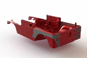 Motobilt Competition Cut Steel Corner Guards - Bare - TJ