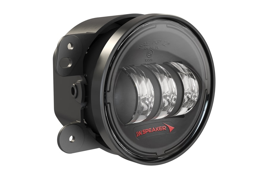 JW Speaker 6145 J2 Series LED Fog Light, Black - Single - JL 