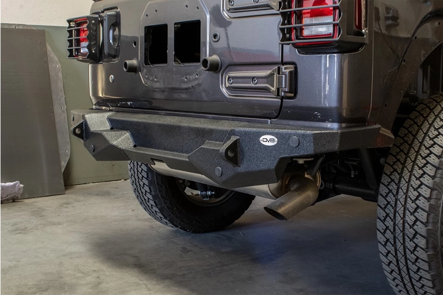 DV8 Offroad High Clearance Rear Bumper - JL 