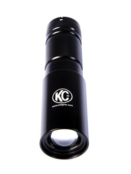 KC HiLiTES Adjustable Focus LED Flashlight 