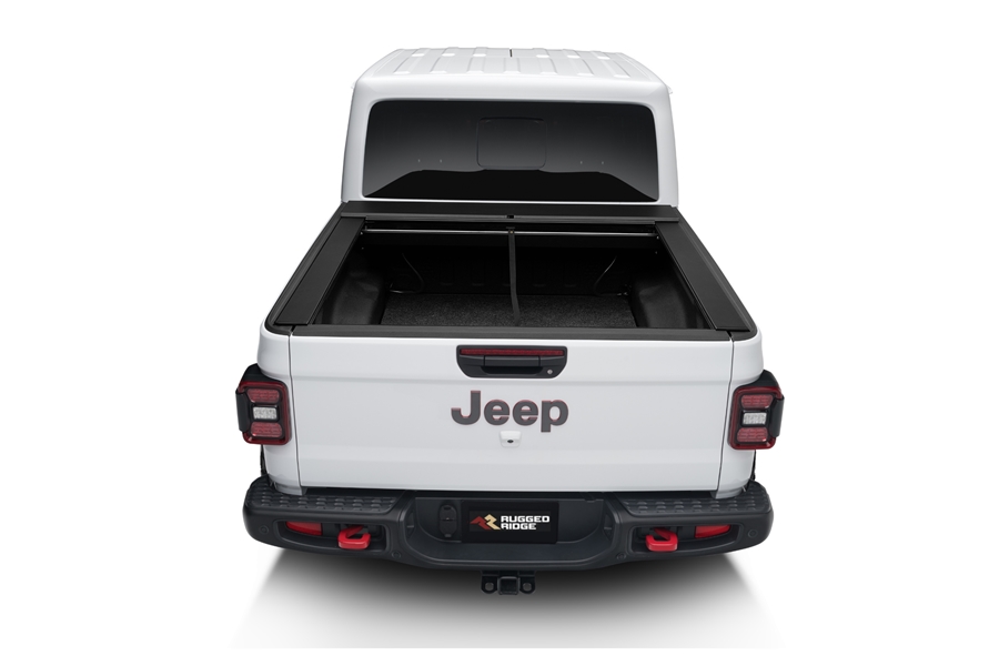 Rugged Ridge Armis Bed Cover w/ Max Track   - JT without Trail Rail