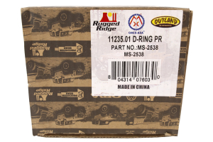 Rugged Ridge D-Rings Silver