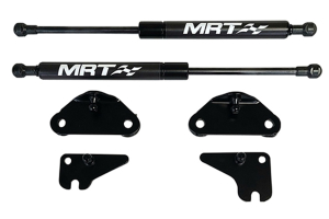MRT Performance No Drill Hood Strut Kit - Black - Bronco 2021+