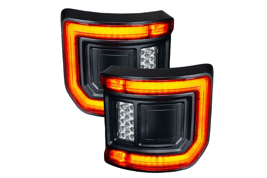 Oracle V2 Flush Mount LED Tail Lights - Standard Red Lens - JT