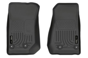 Husky Liners Weatherbeater Front Floor Liners Black - JK 2014+