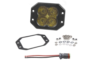 Diode Dynamics SS3 Pro Flush Mount LED Pod - Yellow Fog