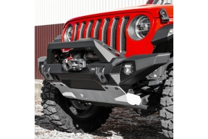 RIVAL Aluminum Front Full-Width Winch Bumper - JT/JL/JK