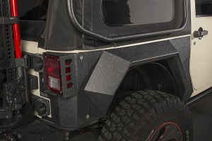 Rugged Ridge XHD Rear Armor Fenders - JK 2dr