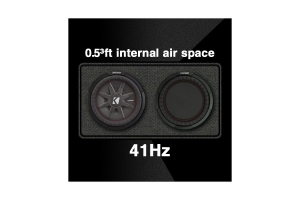 Kicker Car Audio Tuned Passive 10in Radiator for Sub Box Enclosure    