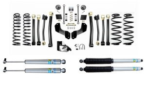 Evo Manufacturing 4.5in Enforcer Overland Stage 4 Lift Kit w/ Bilstein Shocks - JL 4Dr