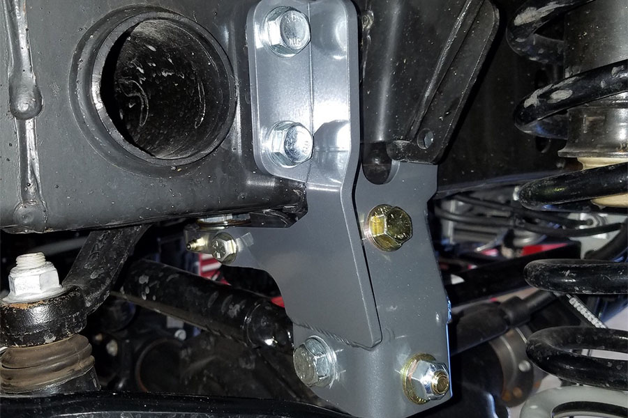 Synergy Manufacturing Front Track Bar & Sector Shaft Brace w/ Bronze Greaseable Bearing - JT 2020-23 / JL 2018-23 