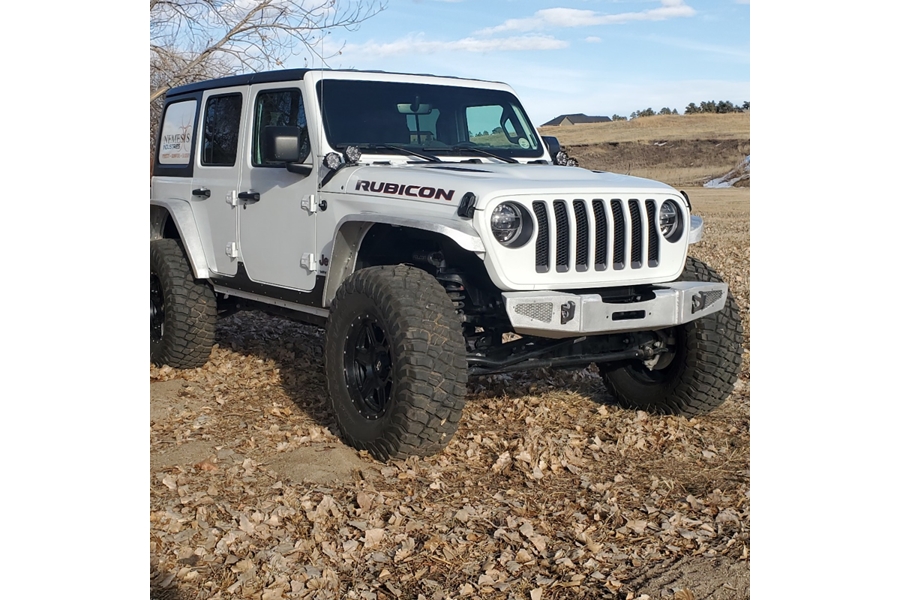 Nemesis Industries Kelvin Mid-Width Front Bumper - Bare - JT/JL