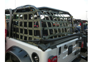 Dirty Dog 4x4 Rear Netting Gray