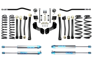 Evo Manufacturing HD 2.5in Enforcer Overland Stage 4 PLUS Lift Kit w/ King 2.0 Shocks - JL 