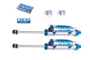 King Shocks 2.5 OEM Performance Series Rear Shocks w/Adjuster 3-5in Lift - JK