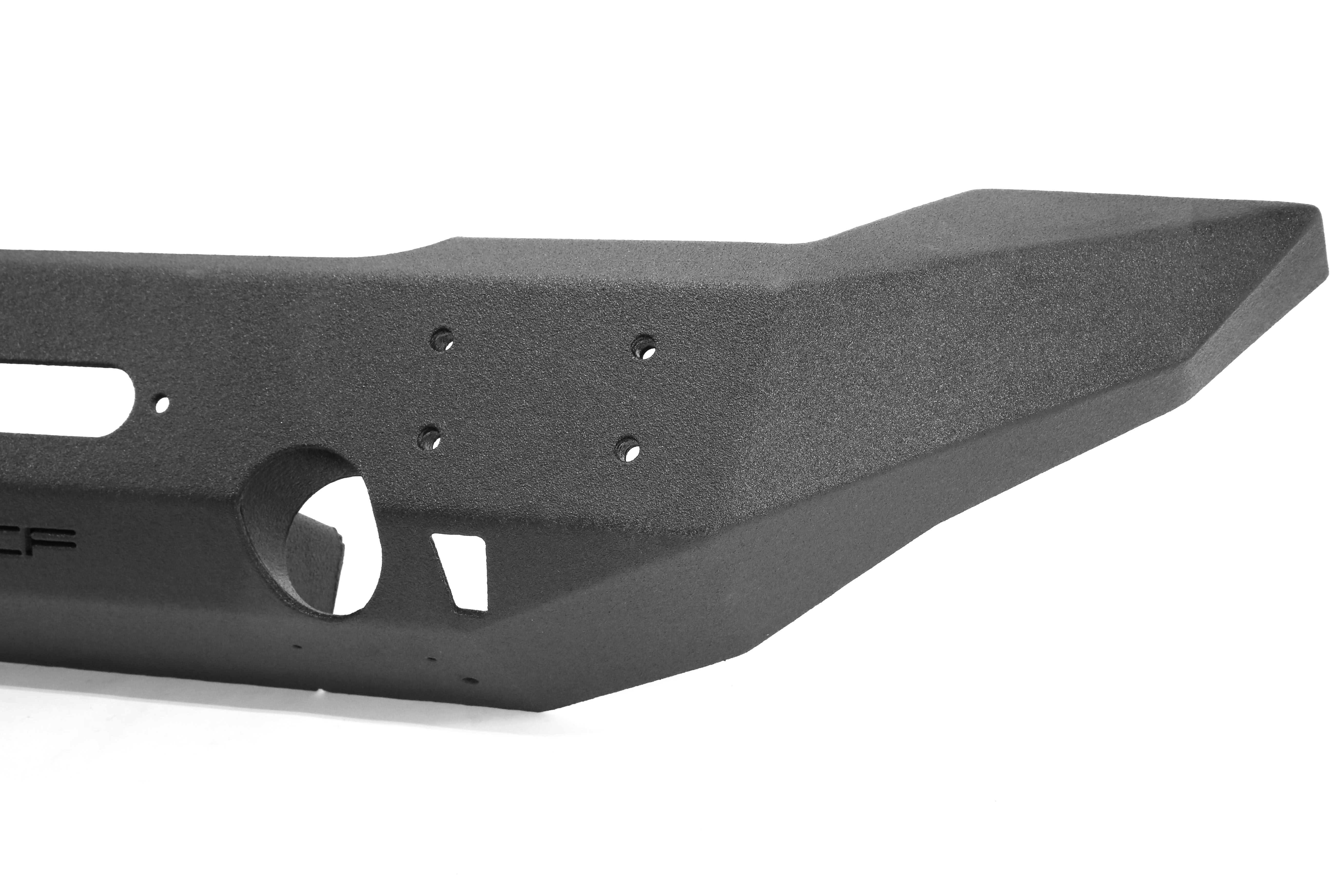 MBRP Front Full Width Winch Bumper Line-X Coated - JK