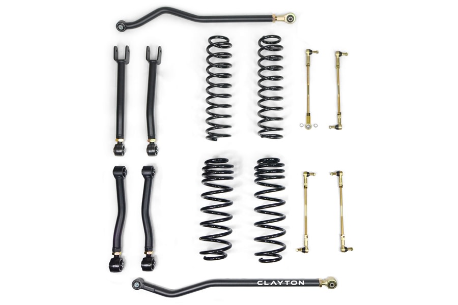 Jeep JL Diesel Clayton Offroad 25in Ride Right Lift Kit - Jeep Unlimited  Rubicon 2020-2023, 2909102