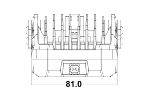 Morimoto 2Banger LED Pods, NCS Wide Beam, Pair, White