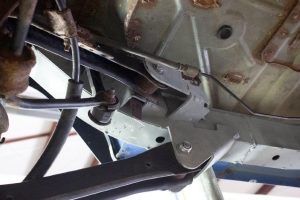 Rust Buster Rear Trailing Arm Mount Frame Repair, Left - TJ