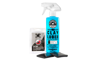 Chemical Guys Heavy Duty Clay Bar and Luber Synthetic Lubricant Kit