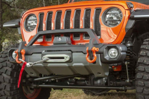 Rugged Ridge Venator Stubby Front Bumper Overrider  - JT/JL