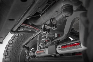 Rough Country High Steer Drag Link and Track Bar Bracket Kit  - JK