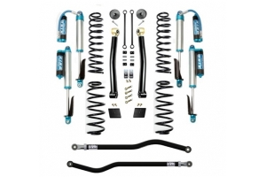 Evo Manufacturing 2.5in Enforcer Stage 2 PLUS Lift Kit w/ Comp Adjuster Shocks - JL 