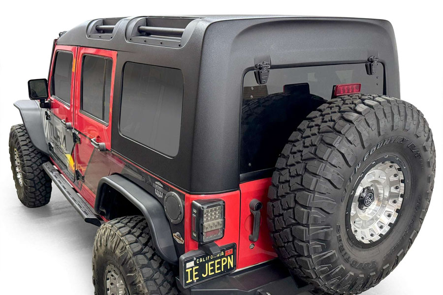 Turn Offroad Expedition Hard Top, White Gel Coat w/ Standard Headliner - JK 4DR