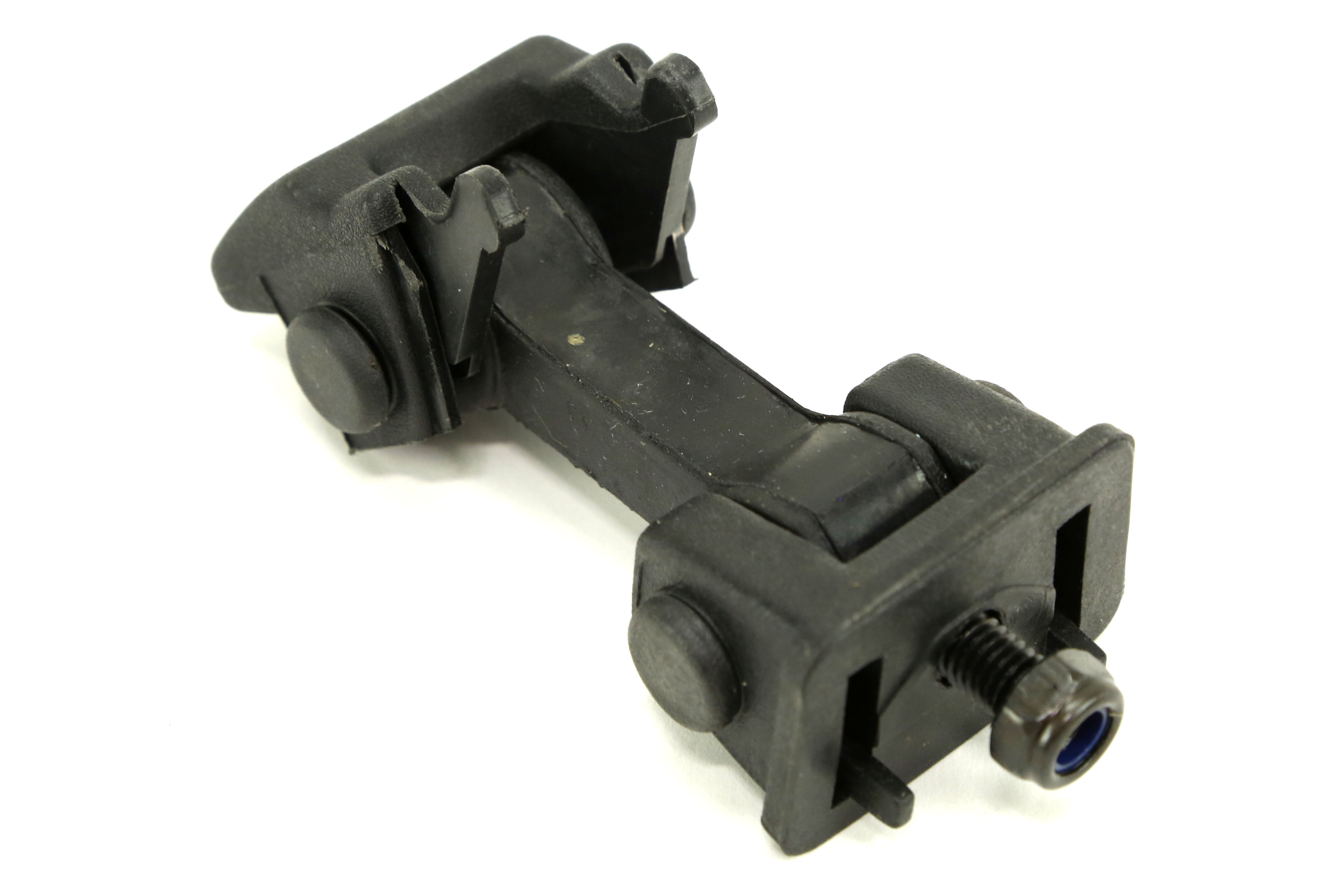 Rugged Ridge Hood Catch and Bracket Set Black - TJ/LJ