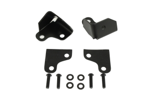 Kentrol Windshield Light Mount - Powdercoat Black  - JK 