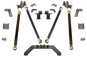 Clayton Pro Series Rear Long Arm Upgrade Kit w/5in Stretch - TJ