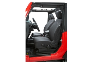 Bestop Front Seat Covers Black Diamond - JT/JL 4dr