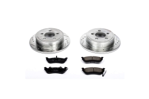 Power Stop Z23 Evolution Sport Brake Kit, Rear  - TJ/LJ 2003-06