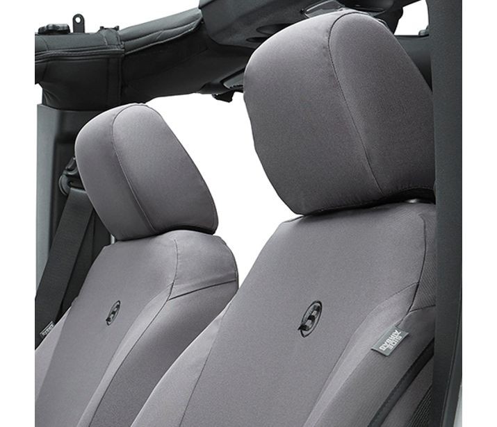 Bestop Front Seat Covers Charcoal - JK 2007-12
