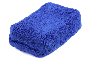 Chemical Guys Microfiber Applicator Pads Thick Premium Grade Blue - 2 Pack