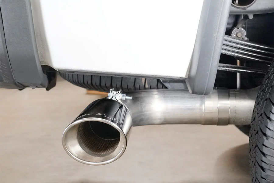 PPE 304 Stainless Steel Four Inch Performance Exhaust Upgrade - Polished