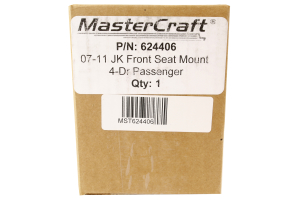 MasterCraft Seat Mount Adapter Kit Passenger Side - JK