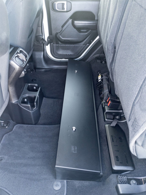 Tuffy Security  Rear Underseat Lockbox - Black - JT 2020-2023