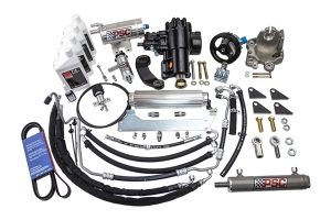 PSC Cylinder Assist Steering Kit w/ 1.625in Clamp (Aftermarket Front Axle 8in Lock-to-Lock) - JT 3.6L Non-ETorque