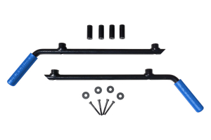 WD Automotive Front GraBars w/ Blue Grips - JT/JL