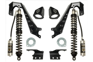 Icon Vehicle Dynamics Adjustable Front Coilover Conversion System w/CDCV 1.75-4.00in - JK