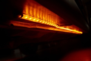 Race Sport Lighting LoPro 60in Sidekick Sequential Running Board Switchback LED Strip Kit (White-Amber)