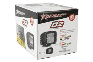 Rigid Industries Dually D2 Light Kit Wide Beam White