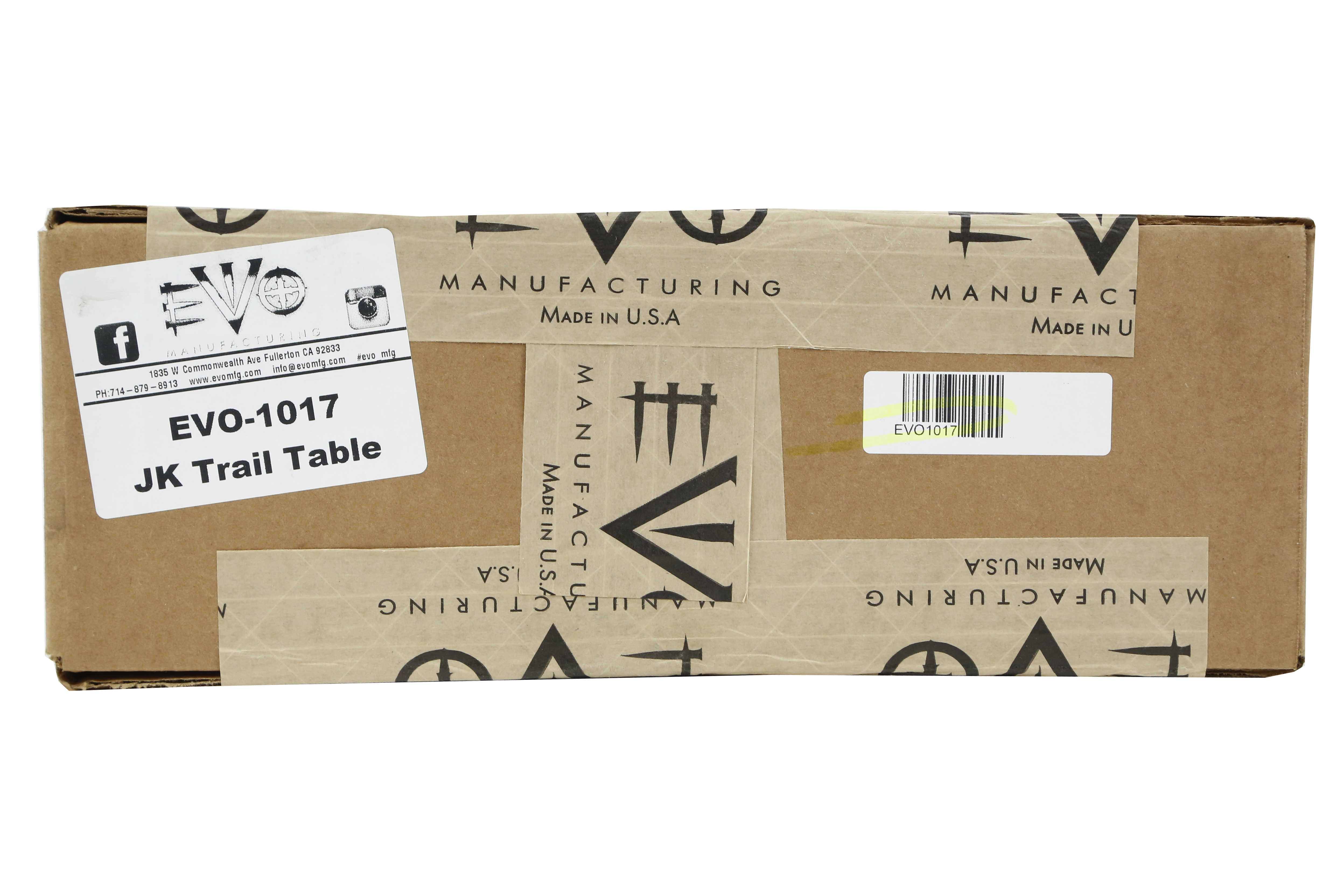EVO Manufacturing Trail Table - JK