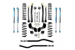 EVO Manufacturing 2.5in Enforcer Overland PLUS Stage 3 Lift w/ King 2.0 Shocks - JL Diesel 