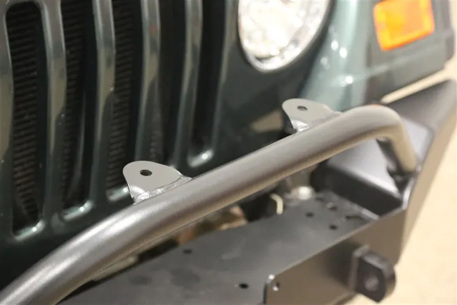 Rock Hard 4x4 Patriot Series Full-Width Front Bumper - CJ5/CJ7/CJ8/YJ/TJ/LJ