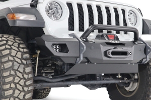 LOD Black Ops Front Bumper Skid Plate - Black Powder Coated - JL/JT